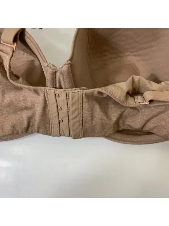 Cacique True Embrace T Shirt Bra Beige 44DDD Underwire Lightly Lined - Picture 5 of 7